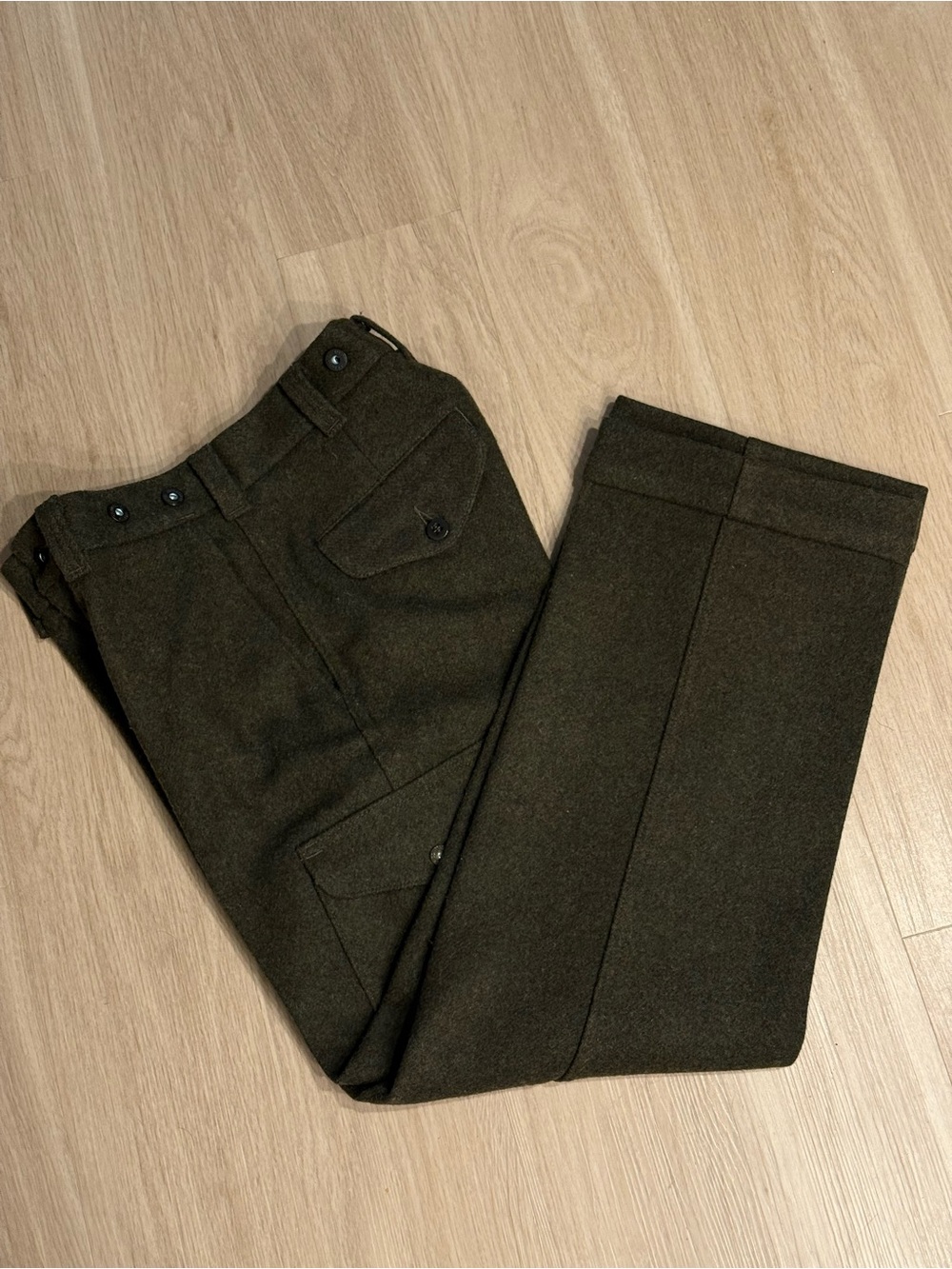 Filson Olive Green Men's Cargo Pants Made in USA